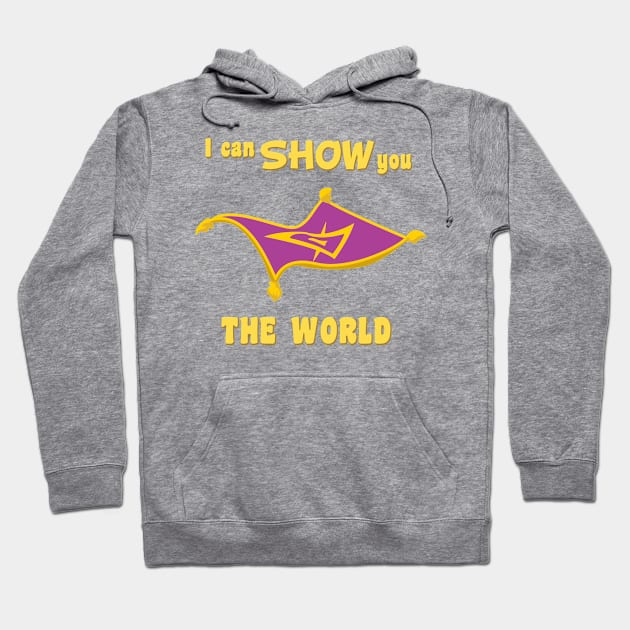 Show You The World Hoodie by SlothCloths